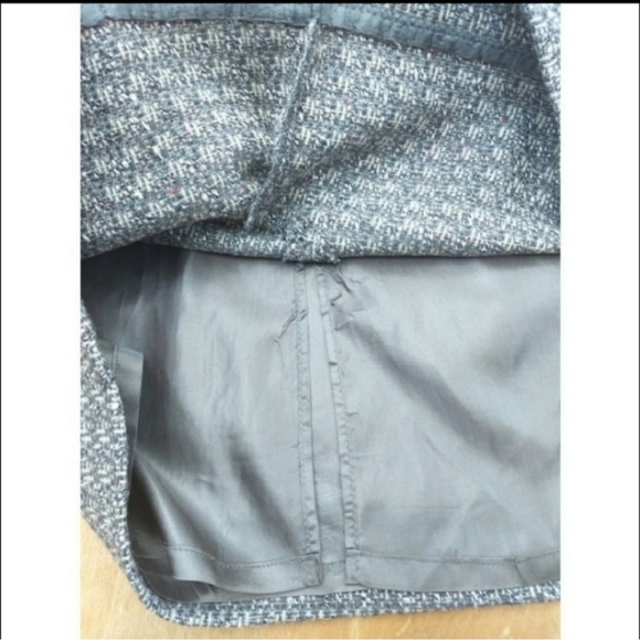 Vintage The Villager grey wool pencil skirt small - Picture 5 of 6